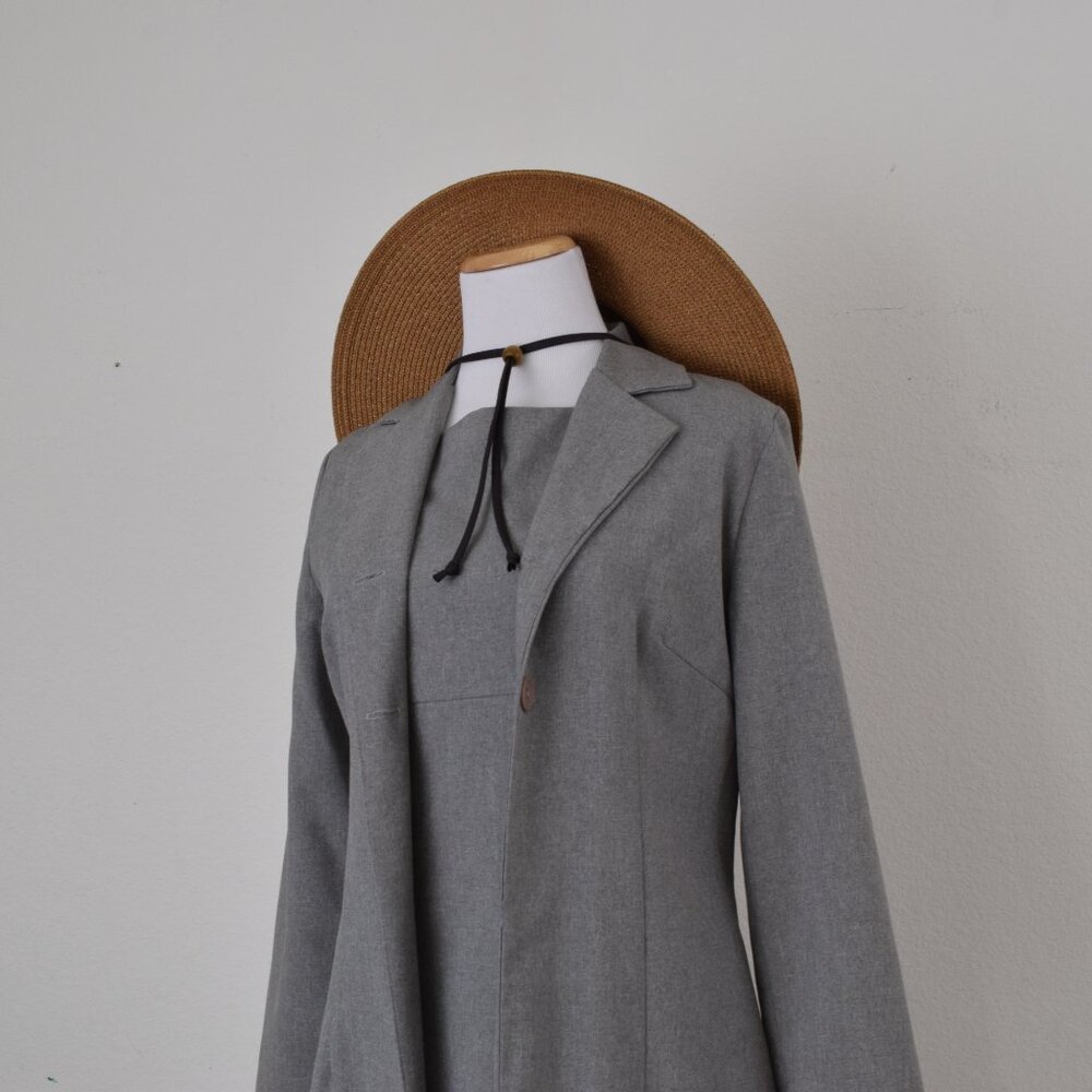 Vintage Two-piece Dress + Jacket Set by PANDORA size L - Picture 7 of 14